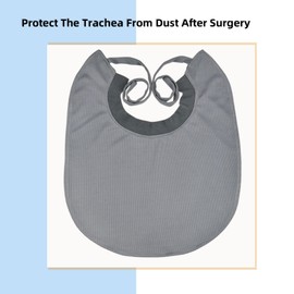 Tracheostomy Neck Stoma Cover Breathable Dust- Proof Shield Neck Trachea Protector for Tracheostomy & Laryngectomy