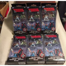 Jada Toys Lot of 6 - New in Box Jada Dungeons & Dragons Die Cast Miniatures -4 per Package