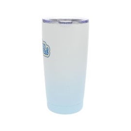 Pavilion Gift Company- Knitting Fuel - 20 oz Stainless Steel Travel Tumbler Knit Knitting Knitter Caffeine Coffee Tea Yarn Craft Crafty Crafting Drinkware