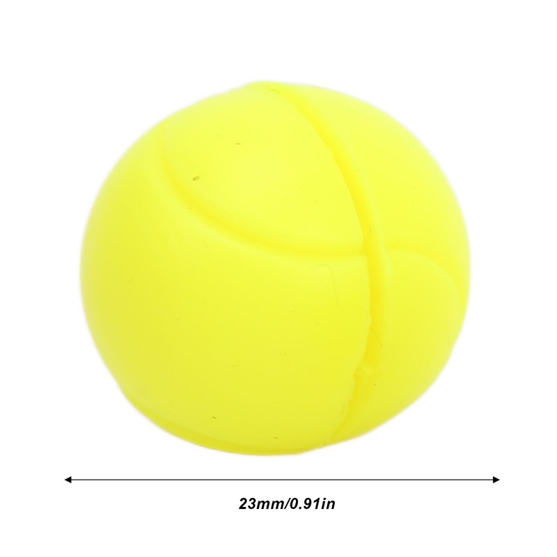 6 Pcs Tennis Racket Damper Silicone Shock Absorber Tennis Ball