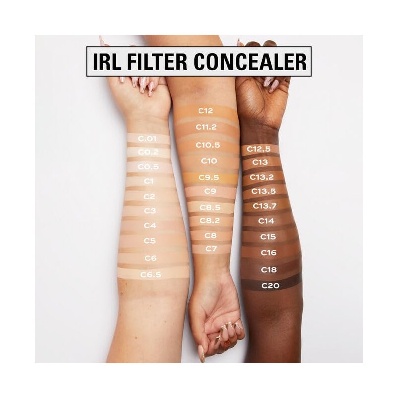 Revolution Beauty London Makeup Revolution IRL Filter Finish Concealer, Medium