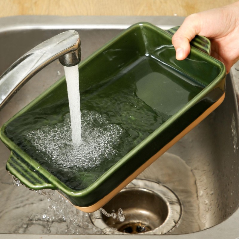 Howise Ceramic Baking Casserole Dish with Handles, Large 9x13 inch