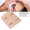 Lash Mannequin Head with with 3 Pairs Replacement Eyelids Realistic