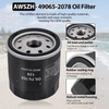 AWSZH 49065-0724 Oil Filter Compatible with Kawasaki FX850V FX801V FJ180V