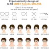 Boolavard Blue Light Blocking Glasses Square Nerd Glasses Frame Anti