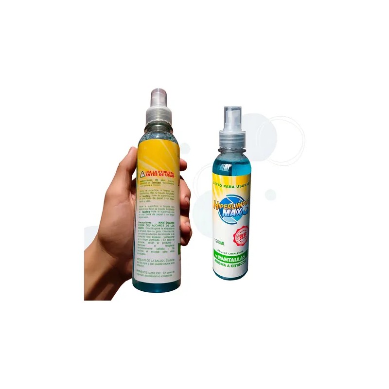 Limpiador De Pantallas Hiperlimpio Max Q 250ml
