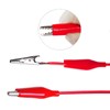 Cleqee 2pcs 4mm Banana Plug Alligator Clip Test Lead Kit