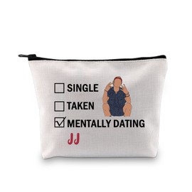 PYOUL JJ Maybank Inspired Gift Mentally Dating JJ Maybank Makeup Bag Rudy Pankow Fan Cosmetic Bag Rudy Pankow Merch (JJ Maybank B EU)