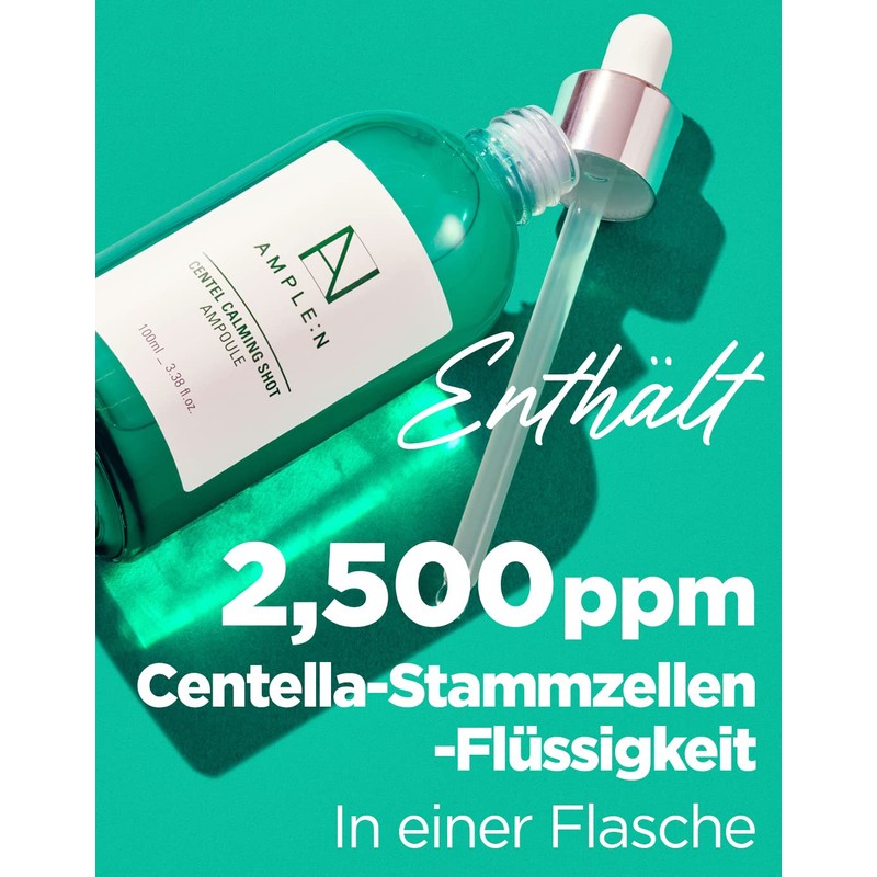 CORÉANA AMPLE:N Centel Soothing Syringe Ampoule - Soothing Face Serum