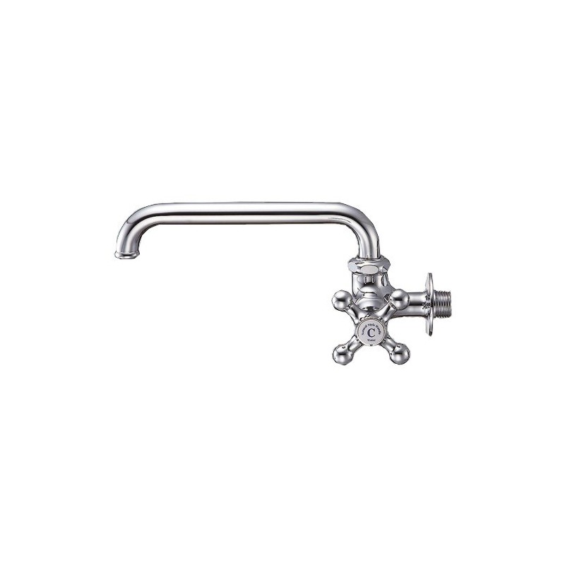 SANEI Horizontal Freedom Faucet Cross Handle JA20Y-13