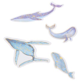 YYlingx 60PCS Whale Stickers Sea Stickers Washi Stickers Decorative Stickers for DIY