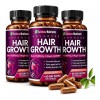 3x 24-in-1 Advanced Hair Growth Vitamins Stops Hair Loss