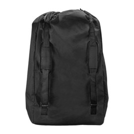 Generic Stroller Bag for Airplane Backpack Waterproof Storage Organizer Stroller Accessories Stroller Travel Bag Stroller Storage Bag, 45cmx45cmx85cm, Black