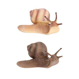 Set of 2 Simulated Snails, Snail Toy, Snail Models, Snail Ornaments, Snail Decorations, Creative Snail Toy