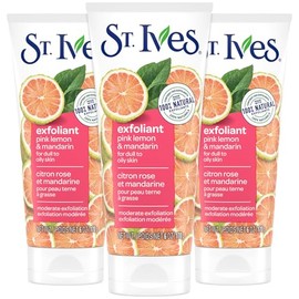 St Ives Scrub, Even  Bright Pink Lemon  Mandarin Orange 6 Ounce by St. Ives                                                                           
