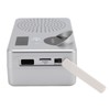 Wireless Infrared Motion Sensor Alarm 2500mA Rechargeable Waterproof Body Induction