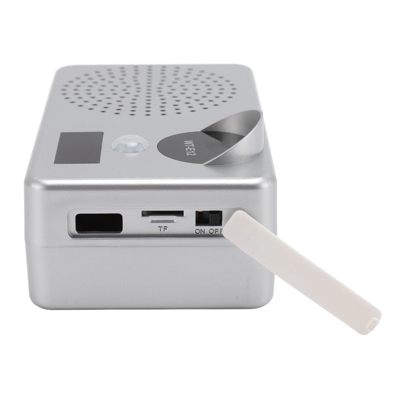Wireless Infrared Motion Sensor Alarm 2500mA Rechargeable Waterproof Body Induction