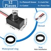 ZDRU 2Pcs Hard-Wired Post Eye Light Control Sensor, 100-277V Auto