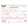 Friendly Fox Weekly Planner Pad Lama, 1 x DIN A4