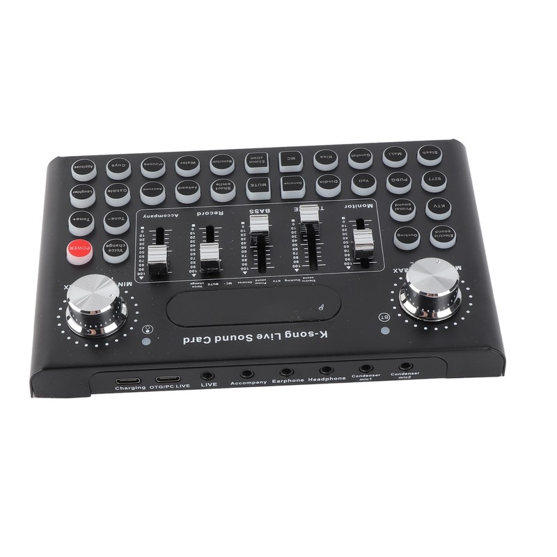 Sound Mixer Compact 820mah 18pcs Special Effect Buttons 5pcs Sound