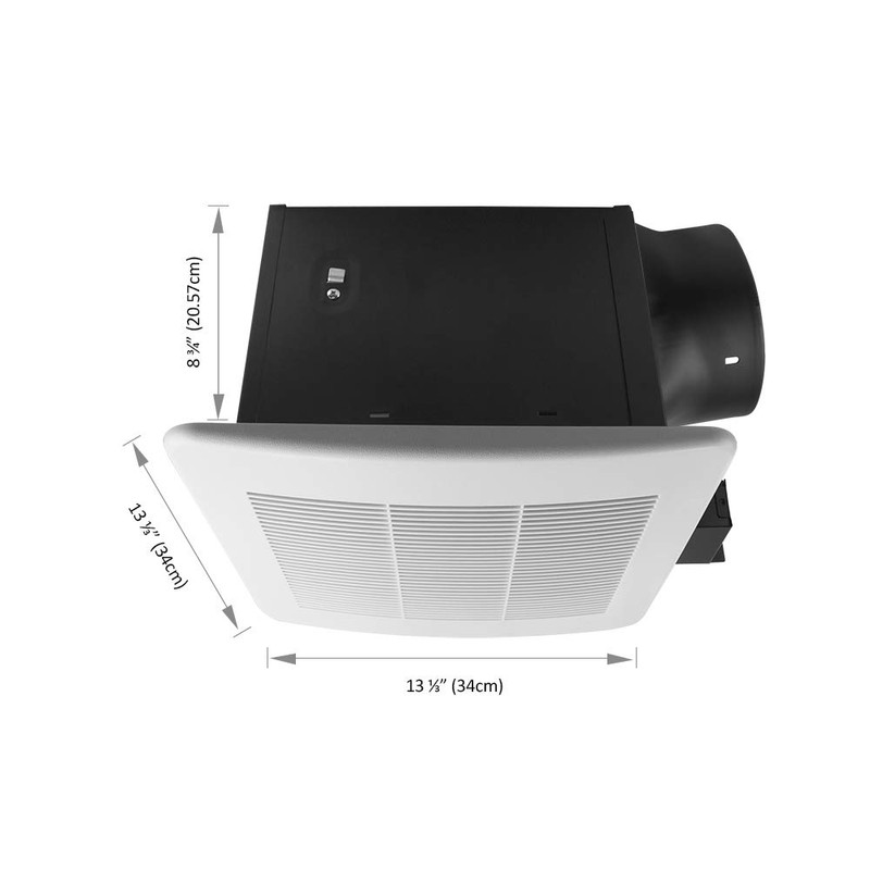 BV Ultra-Quiet 140 CFM, 1.0 Sones Bathroom Ventilation & Exhaust