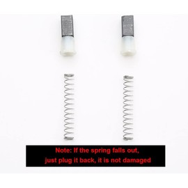 MAWAER 4 pcs Clipper Carbon Brush and Brush Spring Assemblies for Oster A5 Classic 76 Classic 97 Repair Parts and Accessories for Oster Hair Clipper Parts…