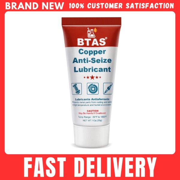 BTAS Copper Anti-Seize Thread Lubricant Brake Caliper Pin Grease Stop