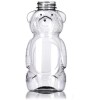 Generic 8 Oz Plastic Bear Honey Bottle Jars Refillable with