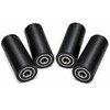 4 x Polyamide Wheels Diameter 40 mm with Ball Bearings