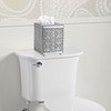 Sumnacon Tissue Box Cover Square Tissue Box with Lid, Metal