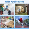 Pressure Washer Dual Turbo Nozzle 2mm Hole 4‑6GPM 4000PSI Pressure