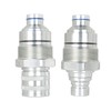 findmall 1/2 Hydraulic Male & Female Flat Face Quick Connect