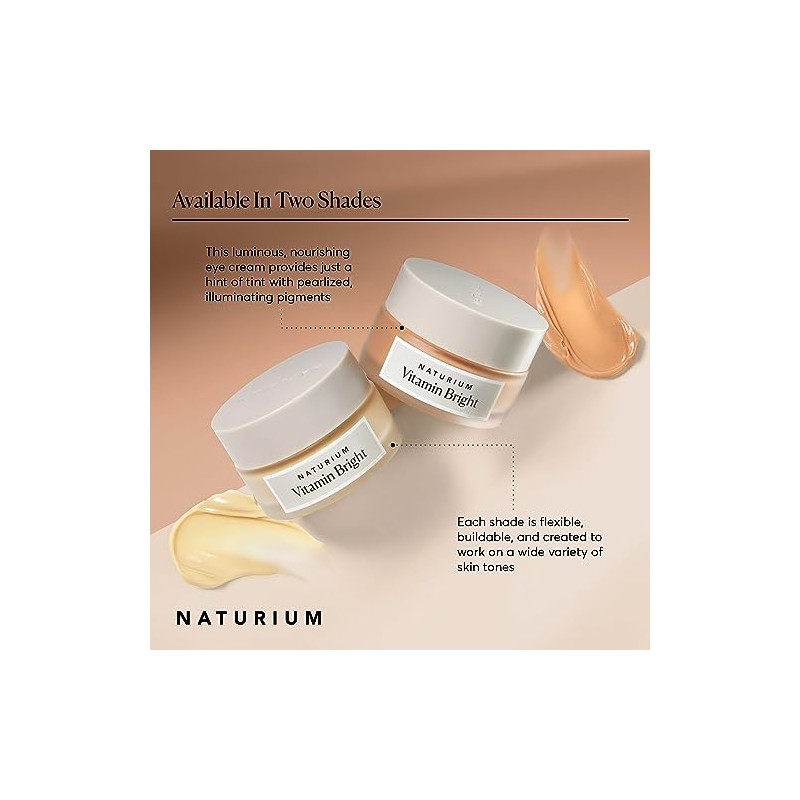 Naturium Crema Iluminadora para el Contorno de Ojos Vitamin Bright