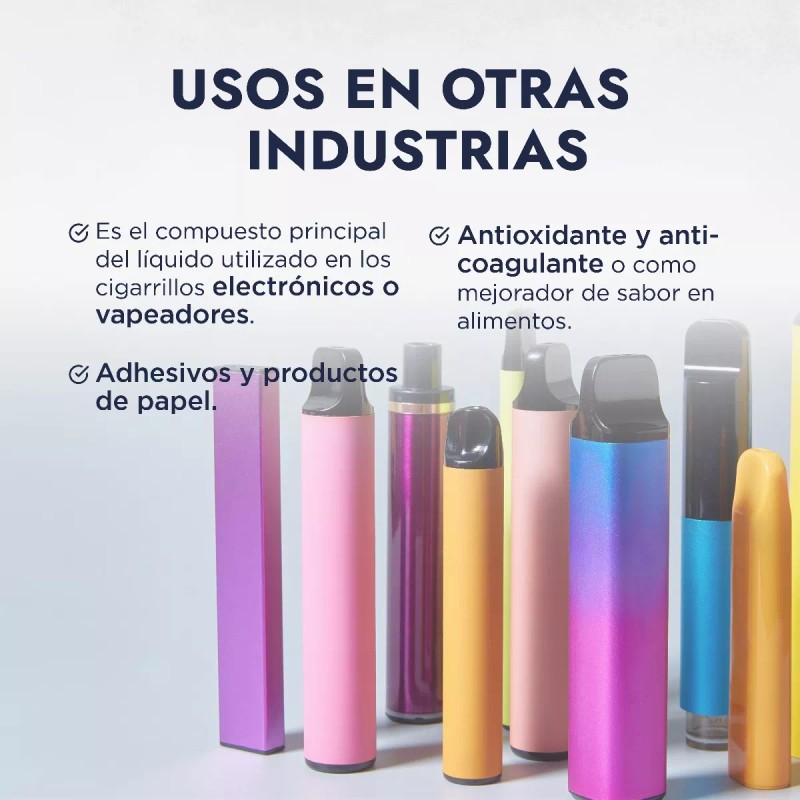 HEBBE COSMETICS UAL16 EMTC22 1VTL1 ETD2 Propilenglicol Usp (grado Alimenticio