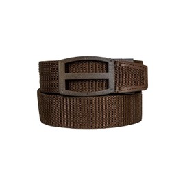 Nexbelt Nexbelt Tactical Ratchet EDC Titan Gun Belt - Cut to Fit Gun Belt for Men - PreciseFit Nylon Reinforced Belt with 1 1/2" Width Strap - Dark Brown