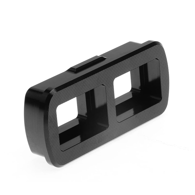 URLWALL Console Dual Switch Plate for Lexus GX470/LX470, CNC Machined
