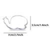 WDYJMALL Snails Cookie Cutter