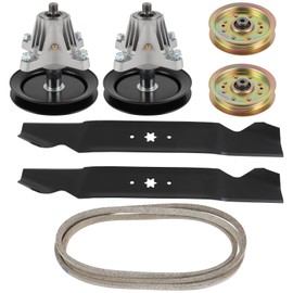 ASAPE Lawn Mower Deck Rebuild Kit Fit for Cub Cadet CC30 Mini Rider LTX1040 (Excluding 2009) LTX1042 EZT-L42 RZT-42 (2011-2012) RZT-L42 and RZT-S42 2011 and 2014, 618-04822 618-04889