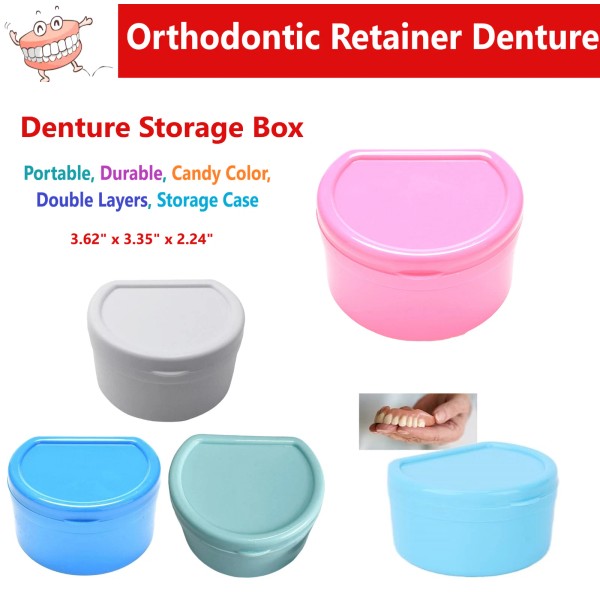 HI Dental Solutions Dental Denture Box Case - 3' Deep,
