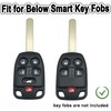 TAPAYICA for Honda Key Fob Cover Keyless Remote With Keychain