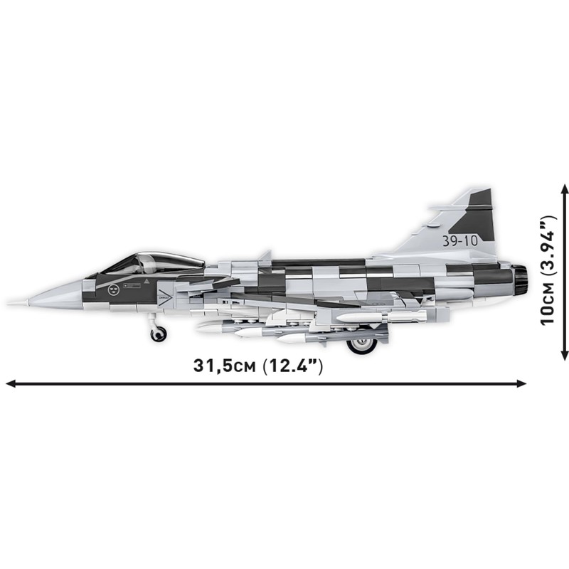 COBI Armed Forces SAAB JAS 39 Gripen E Plane