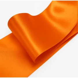 Fijikom Solid Color Orange Ribbon-50mm X 5.5 Meter.Satin Ribbons for Crafting and Party Decorations.Wedding Car Ribbons.Perfect Ribbons for Gift Wrapping,Sewing, DIY and More. (Orange 50mmx5.5Meters)