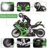 Liberty Imports 2.4G RC Remote Control Stunt Motorcycle with Riding