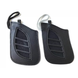 Lexus Genuine Lexus LC500 LS500 Hybrid Black Leather Remote Fob Key Cover Glove 2 PCS