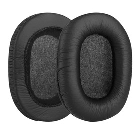 Geekria Earpad + Headband Compatible with SONY MDR-7506, MDR-V6, MDR-CD900ST Headphone Replacement Ear Pad + Headband Cover/Ear Cushion + Headband Protector Earpads Repair Parts (Black)