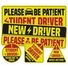 BETANAS Student New Driver Stickers Pack 3 Pieces vinyl Waterproof