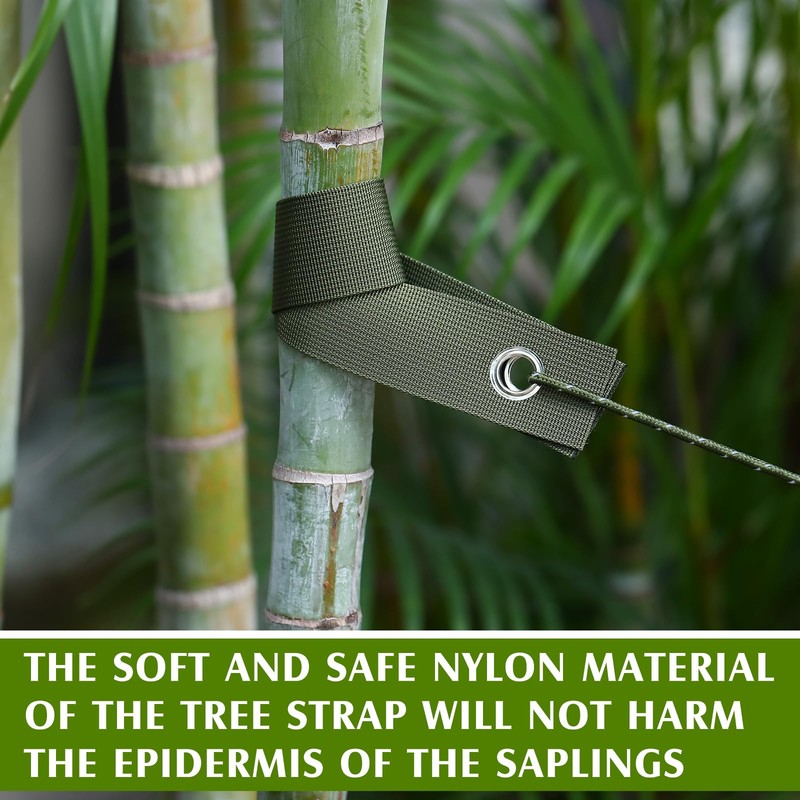 Sintuff 9 Set Heavy Duty Tree Stake Kit 15.75 Inches/