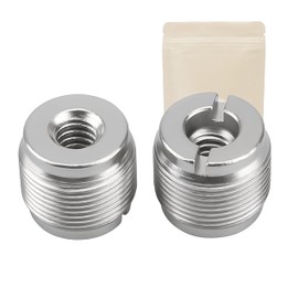 ADAPTOUT X2 Screw Adapter for Microphone Stand and Tripod for Camera 5/8 Male to Female 1/4 5-8 1-4 5/8 1/4 Inch