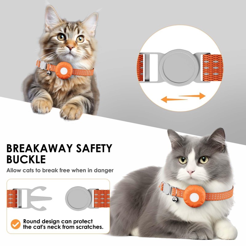 Cat Tracker, No Subscription, Cat GPS Tracker(iOS Only), Waterproof Pet