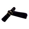 UnionPlus Velvet Jewelry Roll Bag for Brackets Bangles Watches, Great